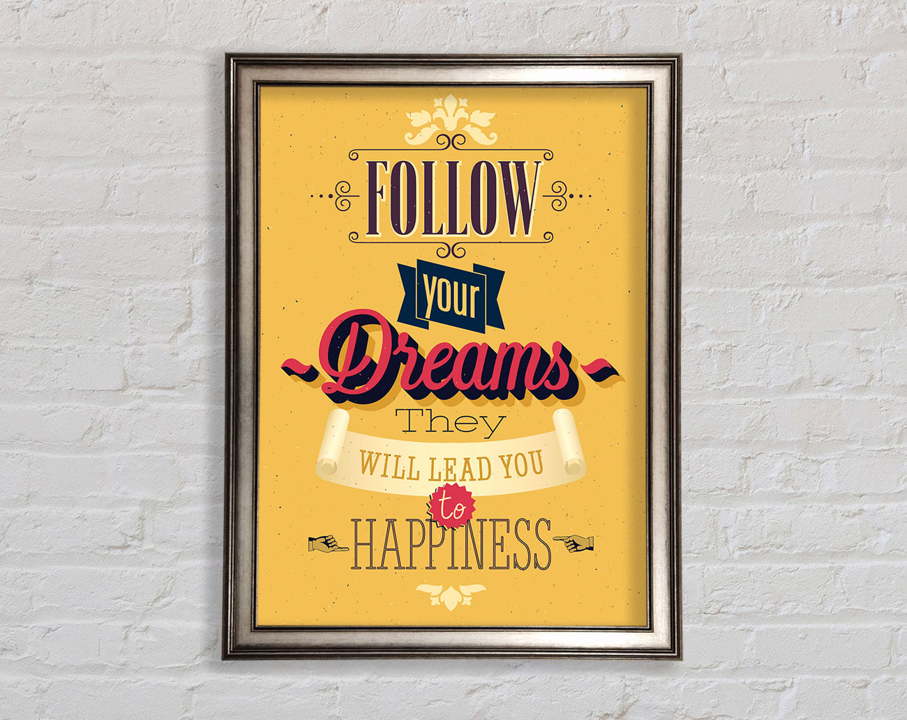 Follow Your Dreams 1 Framed Print