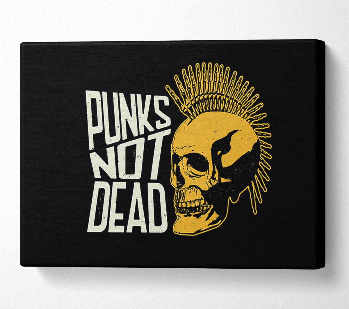 Punks Not Dead 1 Canvas Wall Art