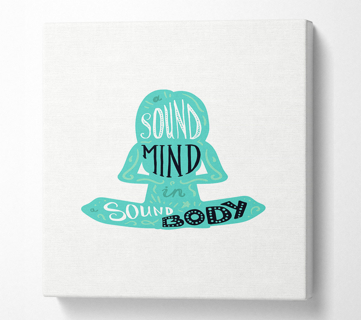 A Sound Mind In A Sound Body Canvas Print
