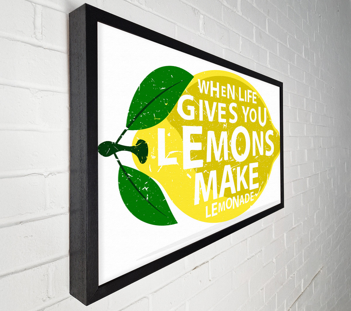 When Life Gives You Lemons 1 Canvas Wall Art