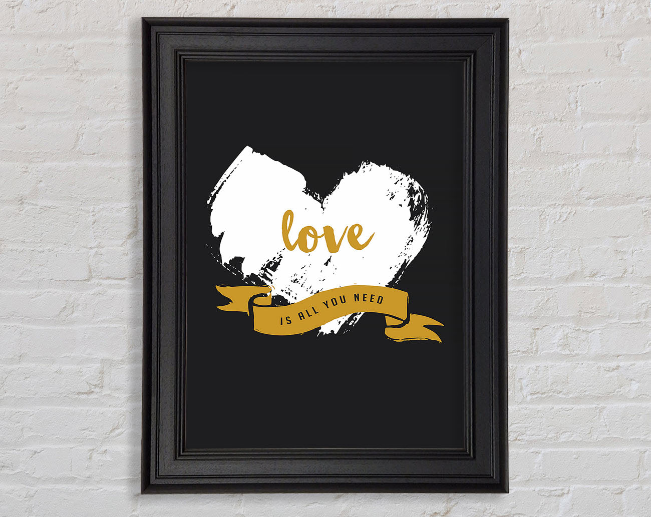 Love Is All You Need Framed Print