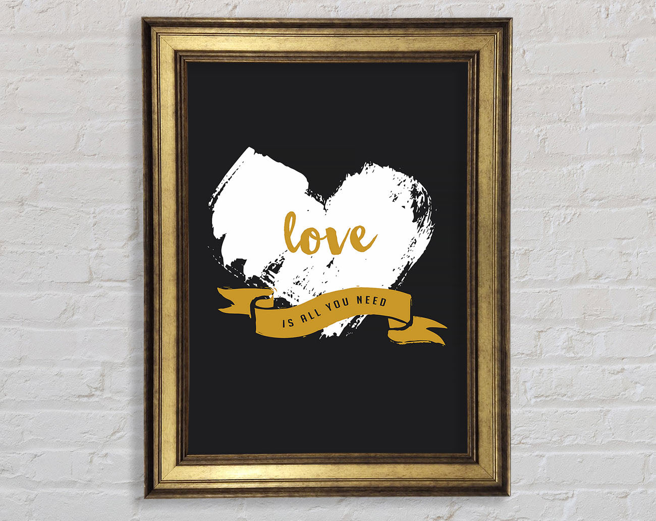 Love Is All You Need Framed Print