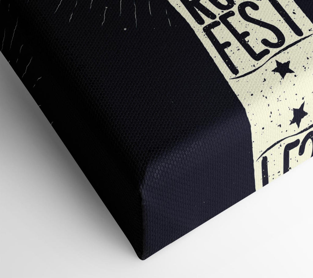 Rock Fest Canvas Wall Art