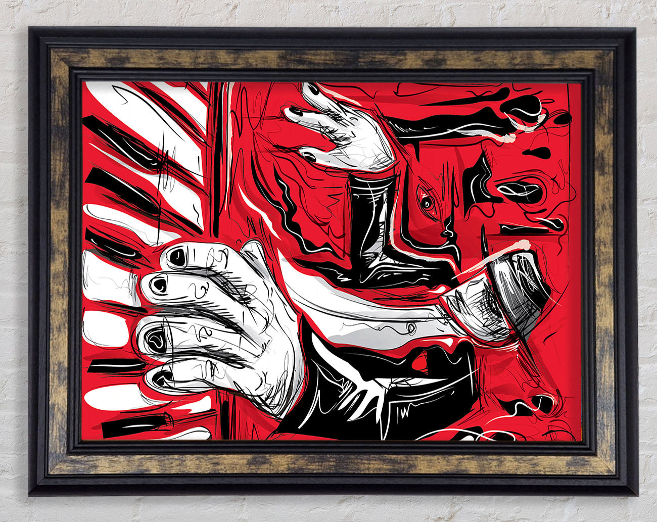 Piano Player Framed Print
