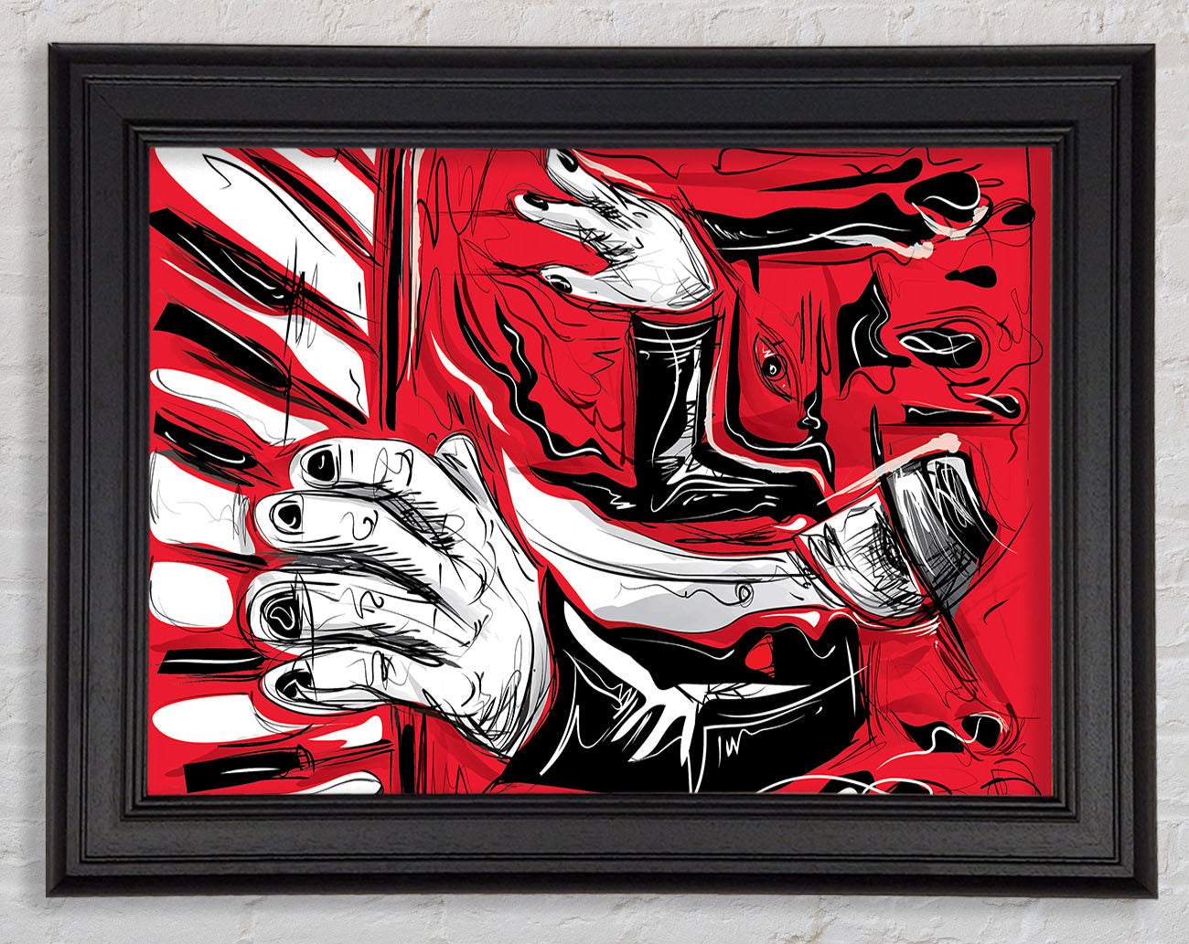 Piano Player Framed Print