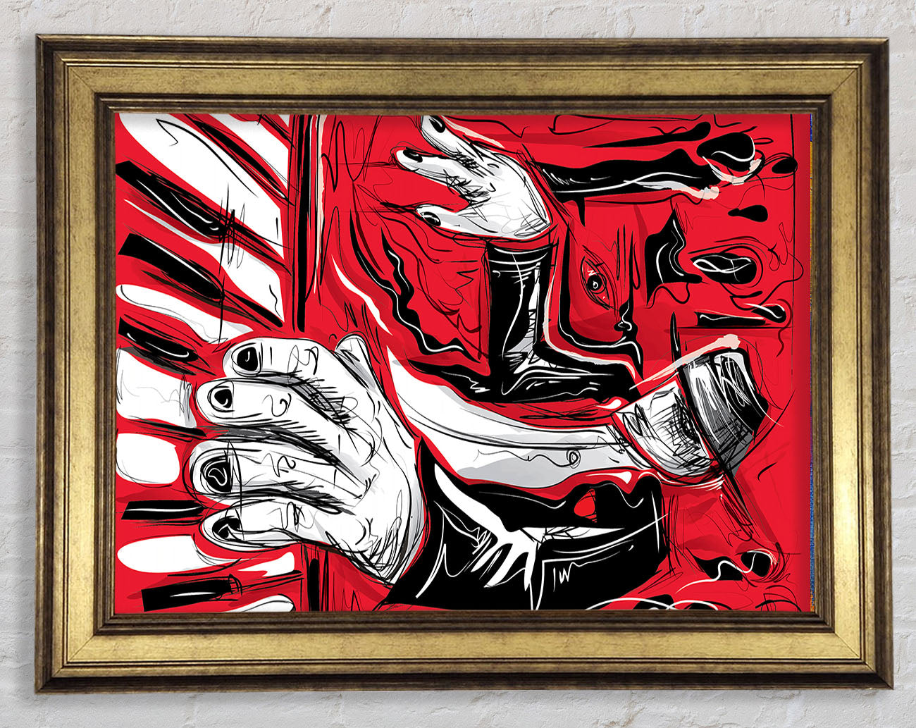 Piano Player Framed Print