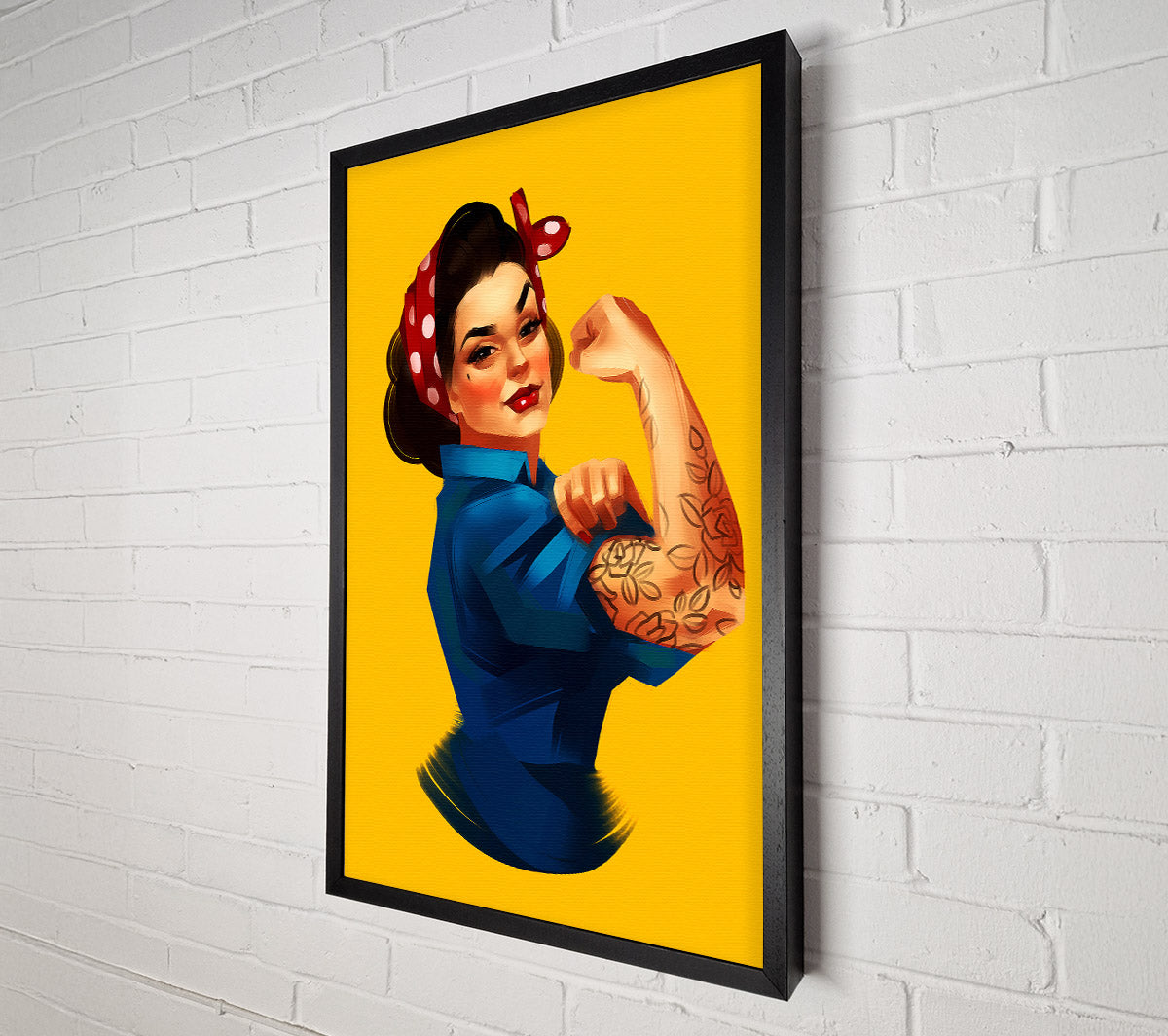 Woman You Can Do It Canvas Wall Art