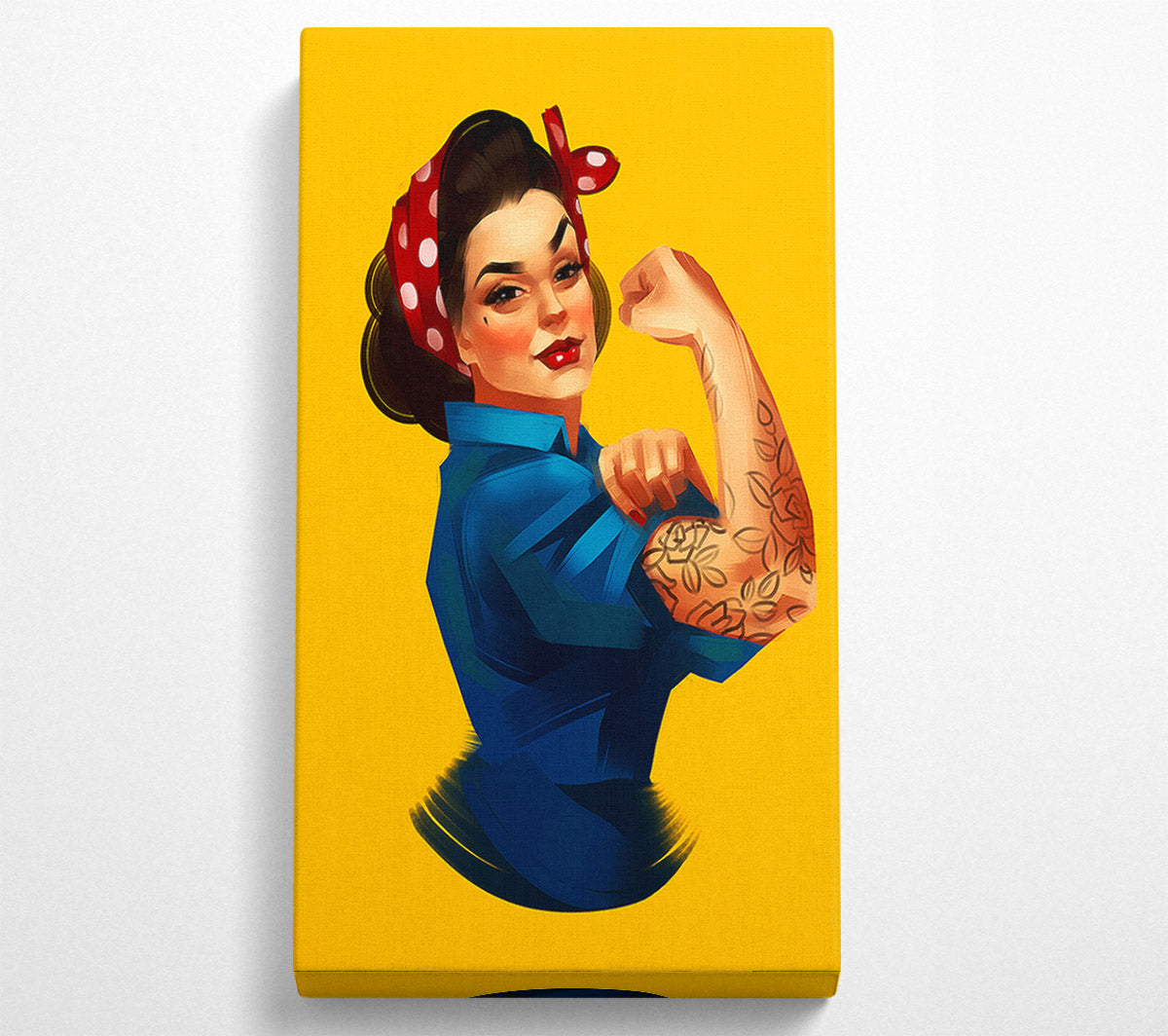 Woman You Can Do It Canvas Wall Art
