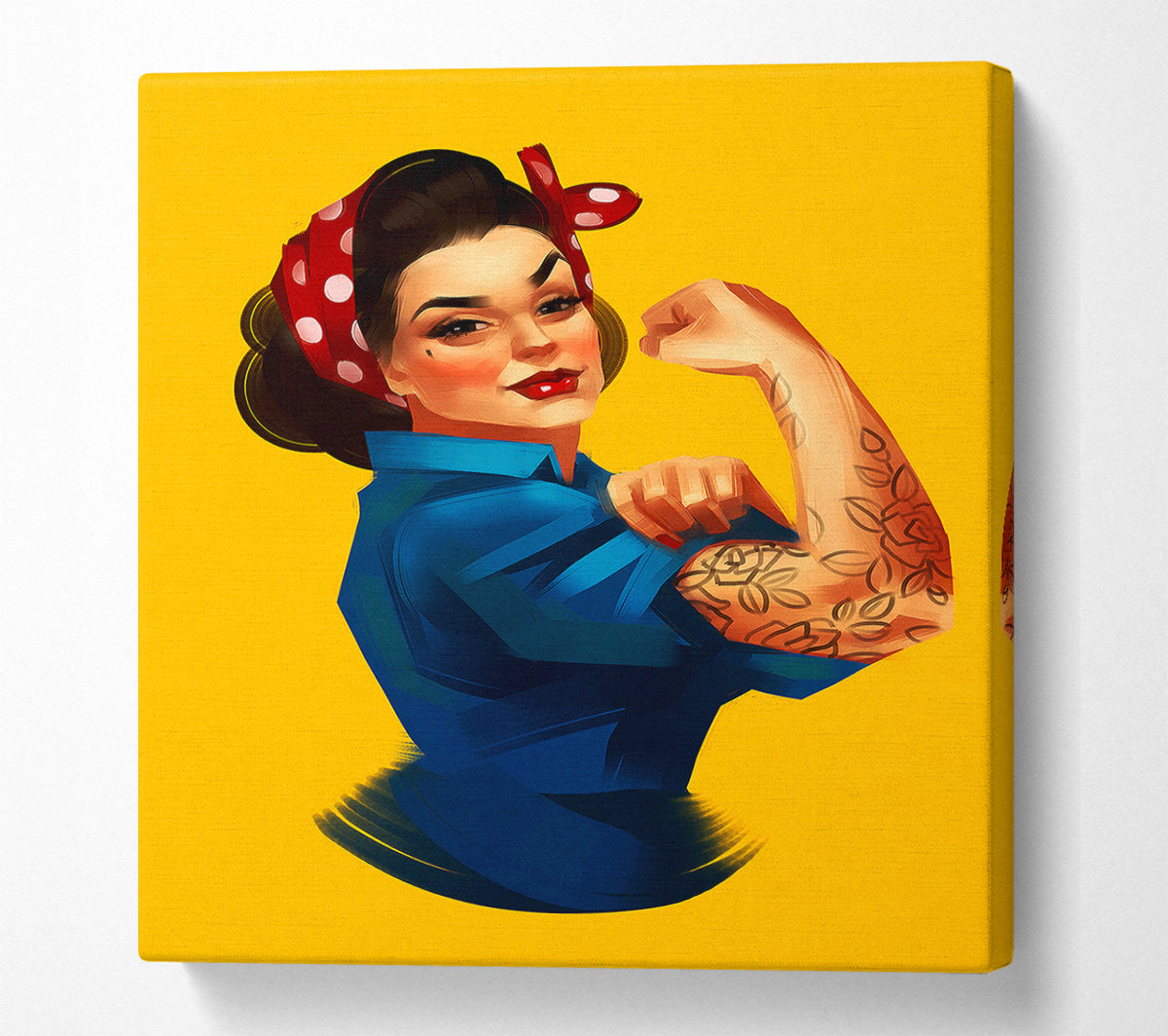 Woman You Can Do It Canvas Wall Art