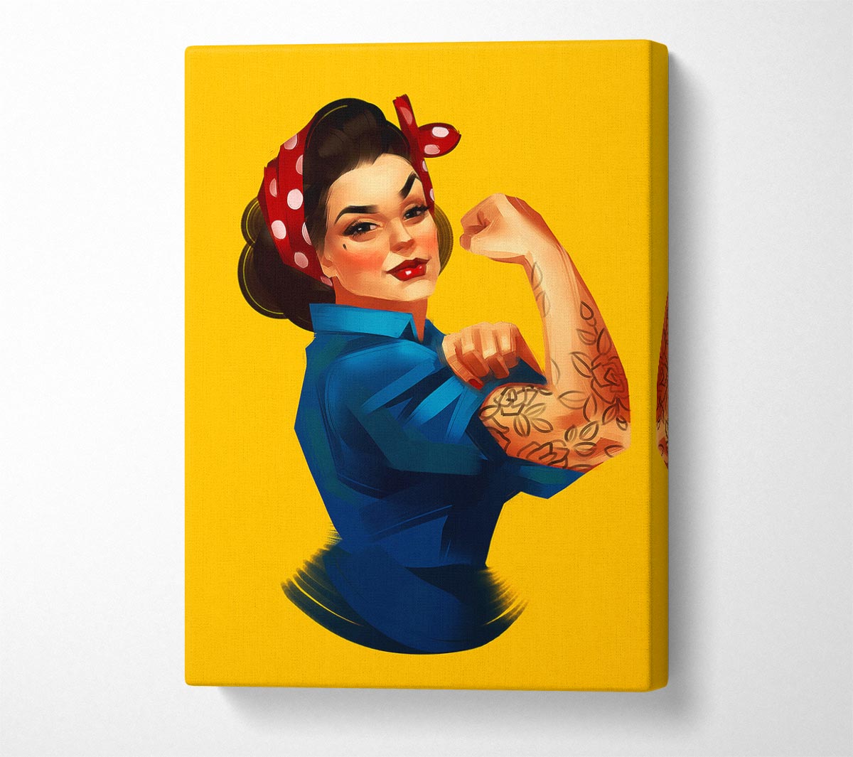 Woman You Can Do It Canvas Wall Art