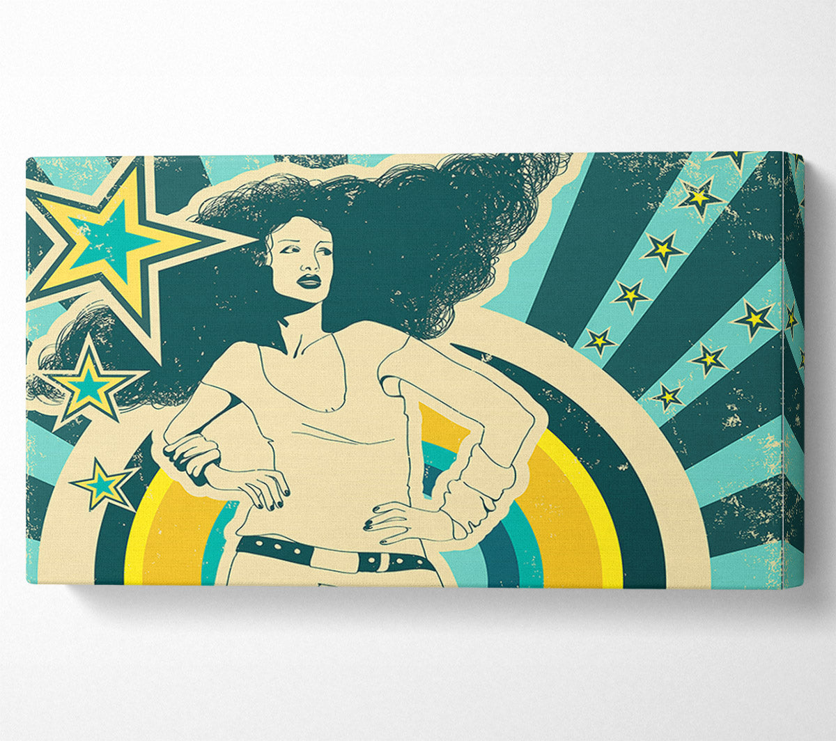 60's Chic Canvas Print