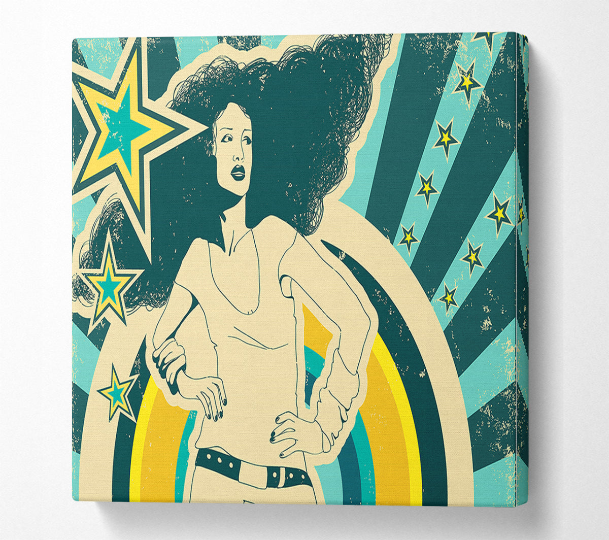 60's Chic Canvas Print