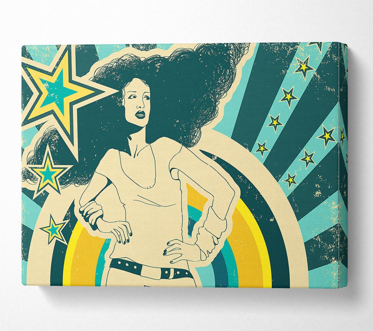 60's Chic Canvas Print