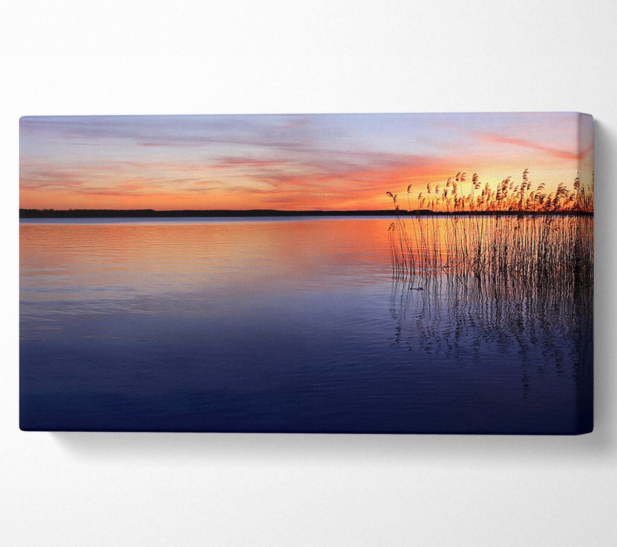 Serene Sunset Canvas Wall Art