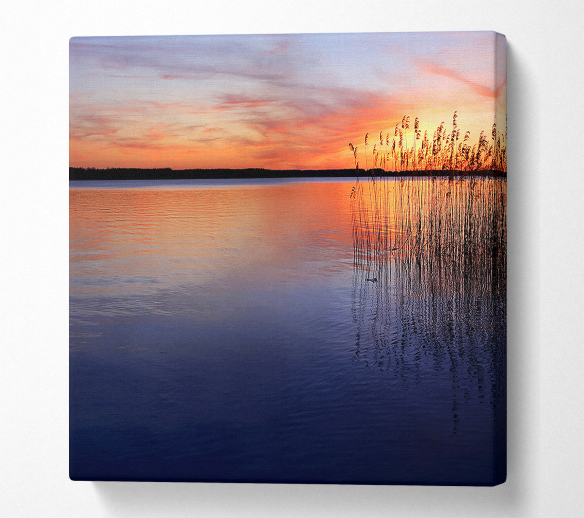 Serene Sunset Canvas Wall Art