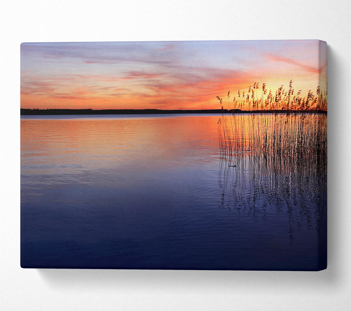 Serene Sunset Canvas Wall Art