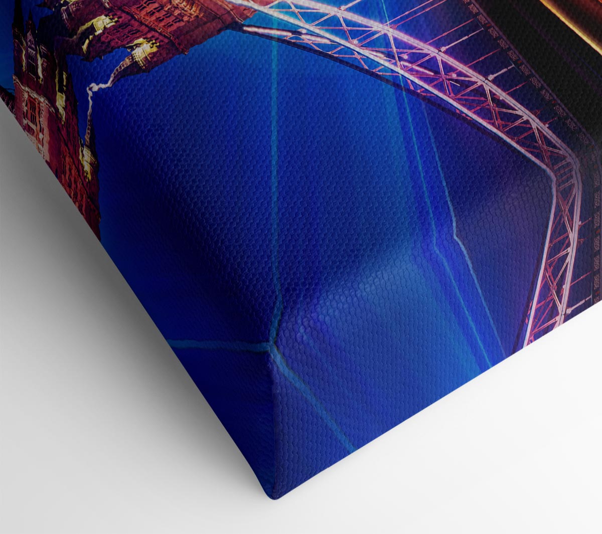 Tower Bridge Speed Of Light 2 Canvas Wall Art