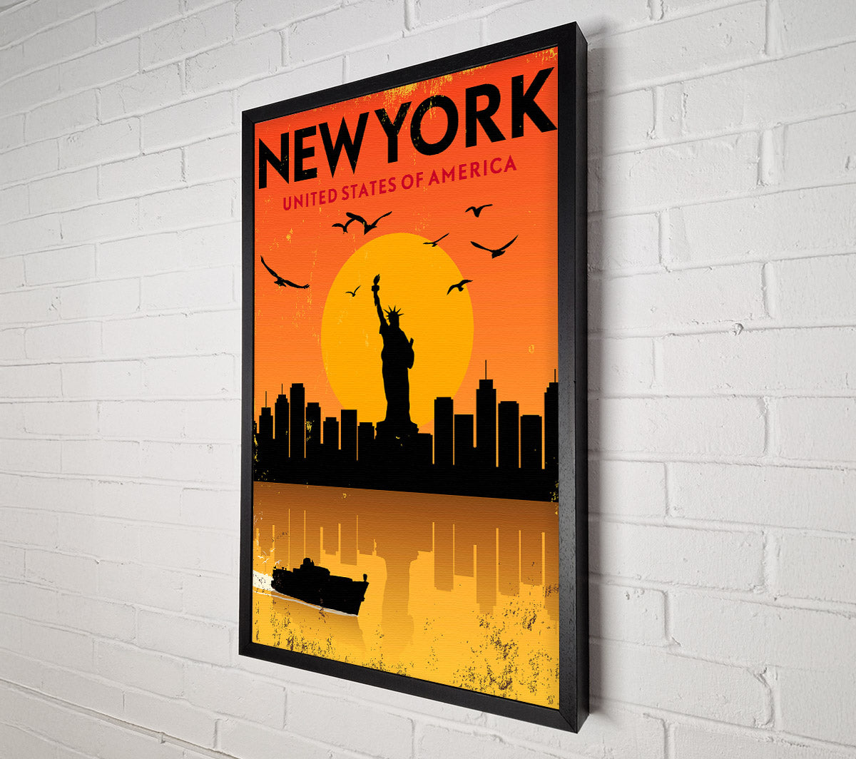 Statue of Liberty Poster Canvas Wall Art