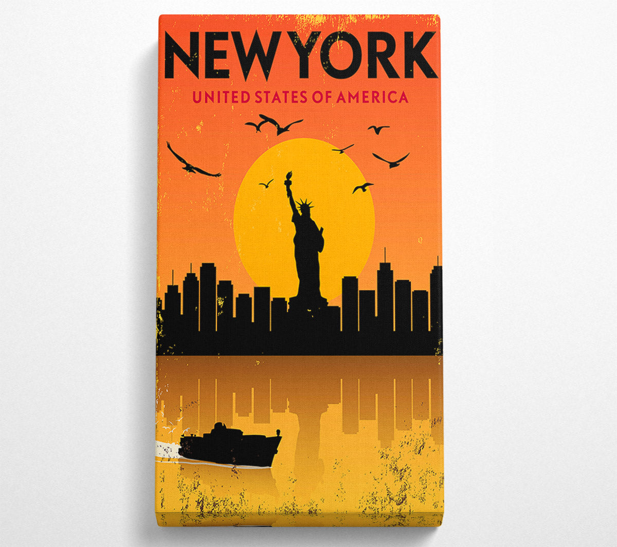 Statue of Liberty Poster Canvas Wall Art