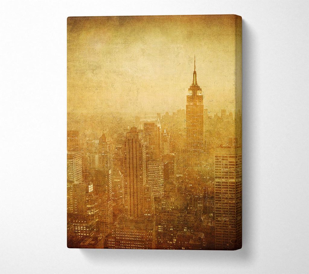 Vintage NYC Canvas Wall Art