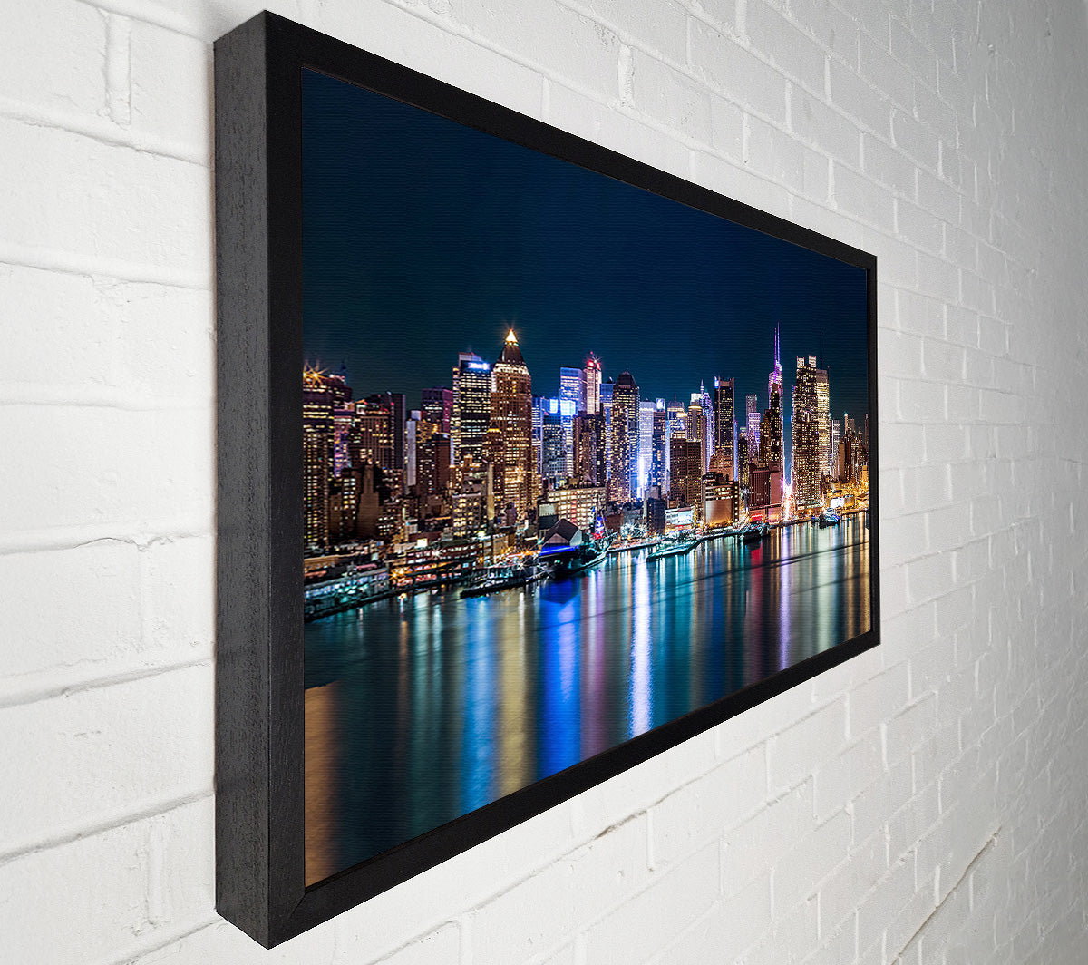 Reflections From The Big Apple Canvas Wall Art