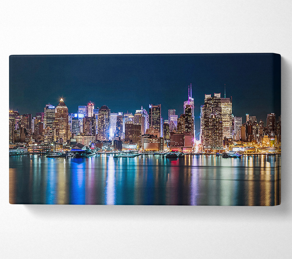Reflections From The Big Apple Canvas Wall Art