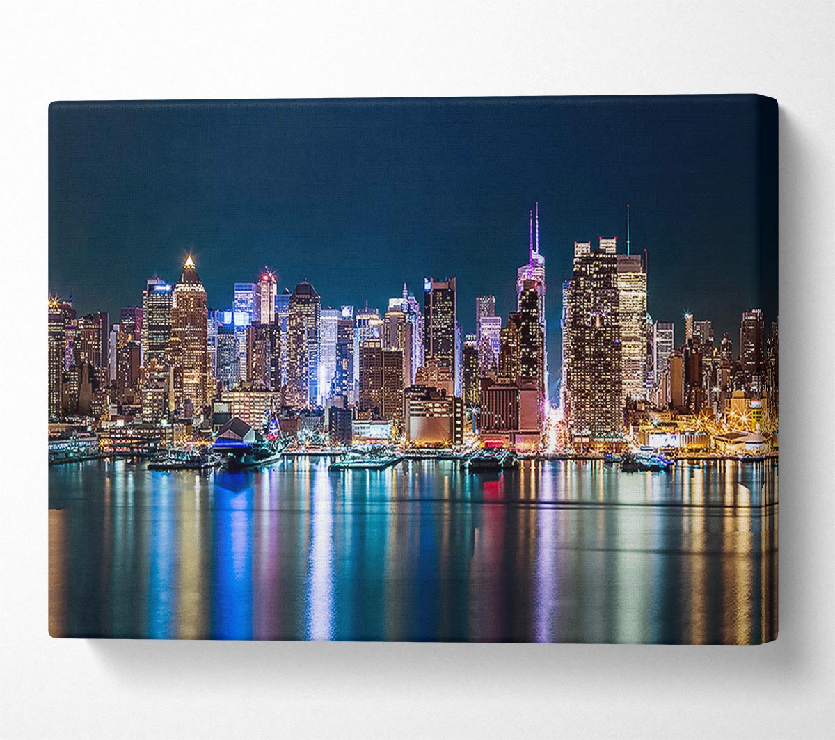 Reflections From The Big Apple Canvas Wall Art