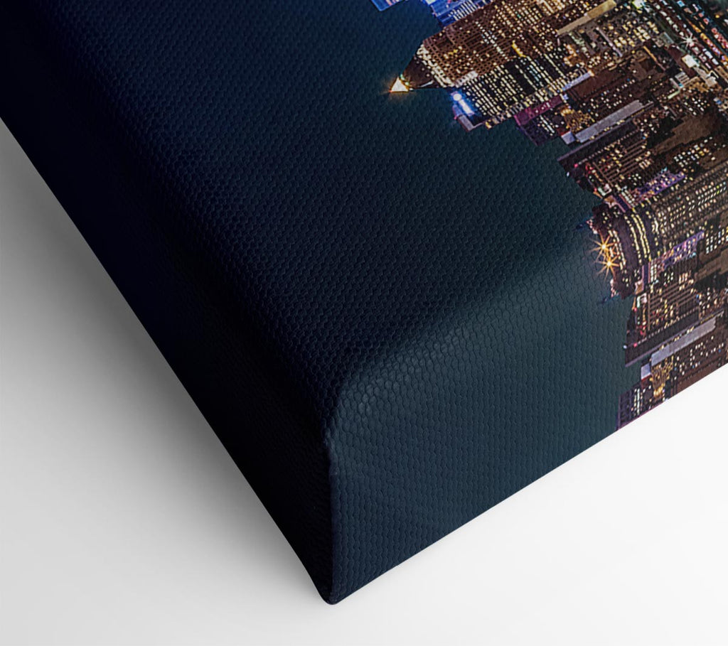 Reflections From The Big Apple Canvas Wall Art
