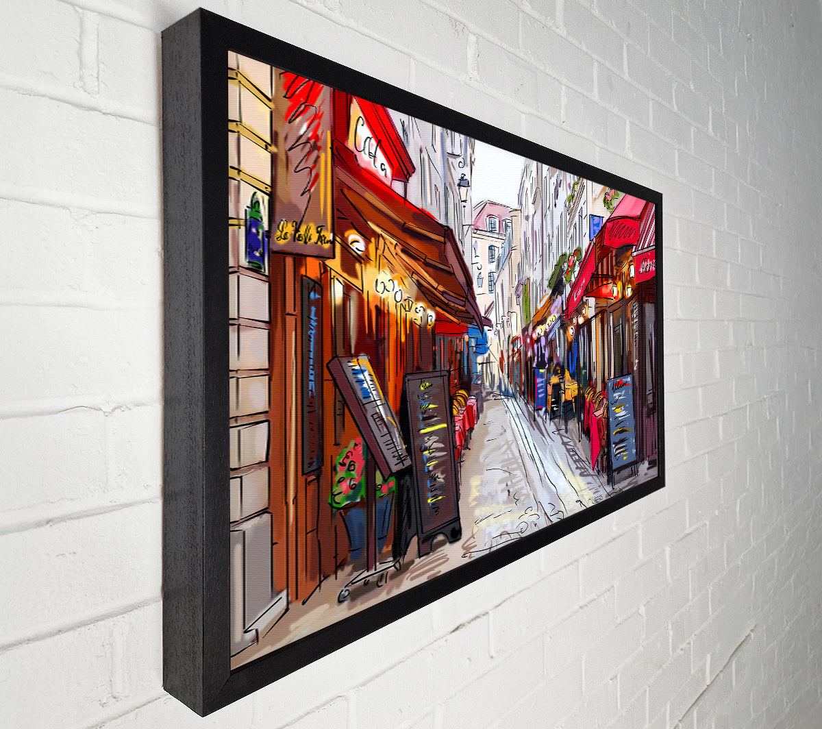 Things To Do In The City 9 Canvas Wall Art