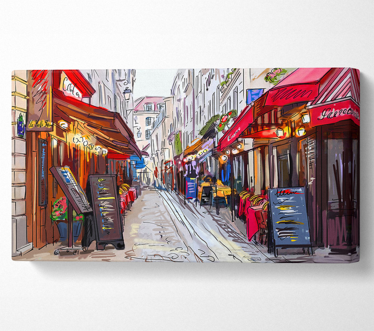 Things To Do In The City 9 Canvas Wall Art