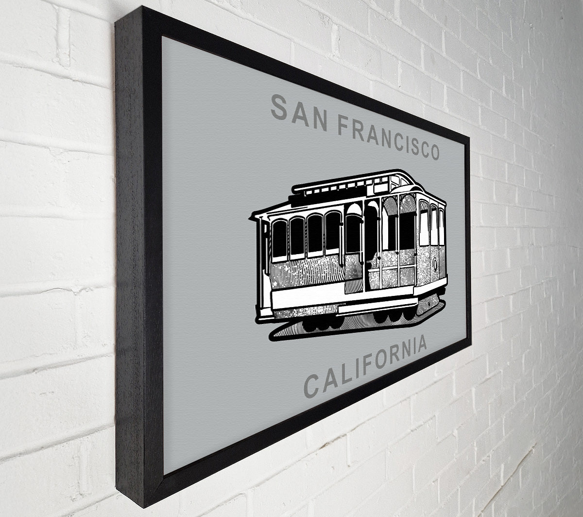 Cable Car 1 Canvas Wall Art