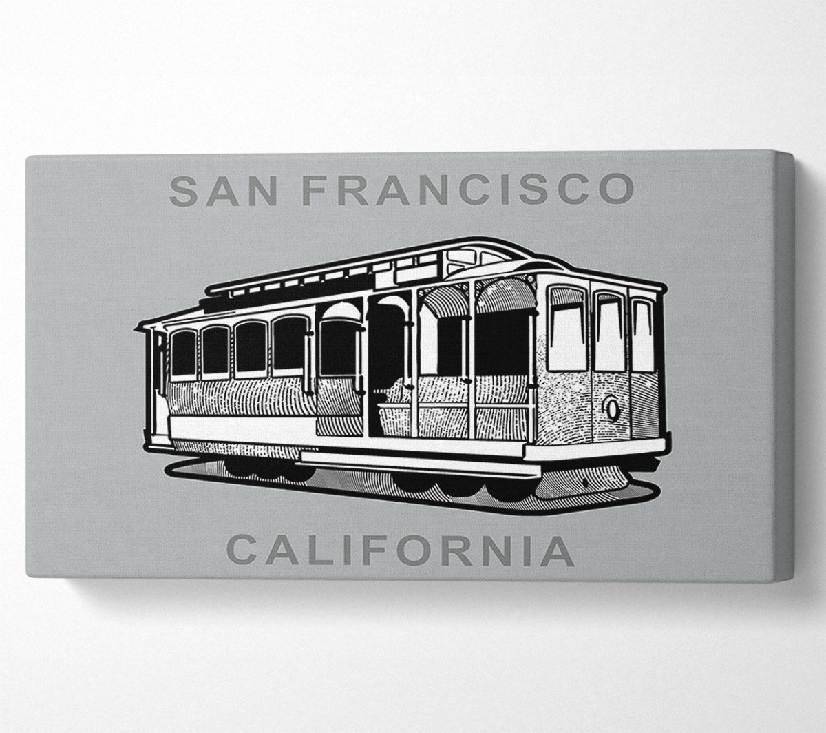 Cable Car 1 Canvas Wall Art