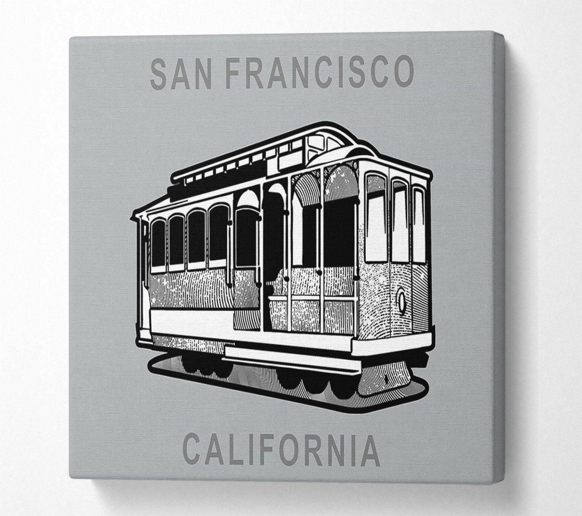 Cable Car 1 Canvas Wall Art