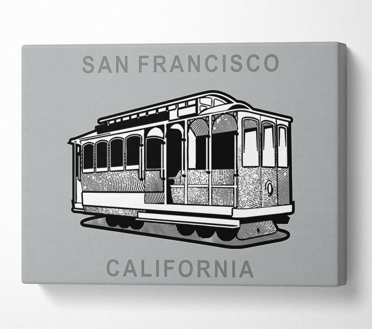 Cable Car 1 Canvas Wall Art