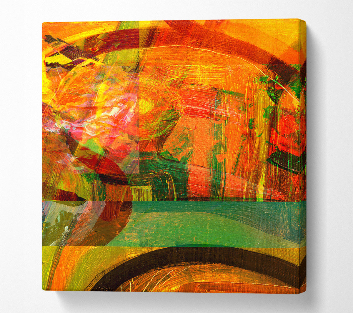 Sun God Canvas Wall Art