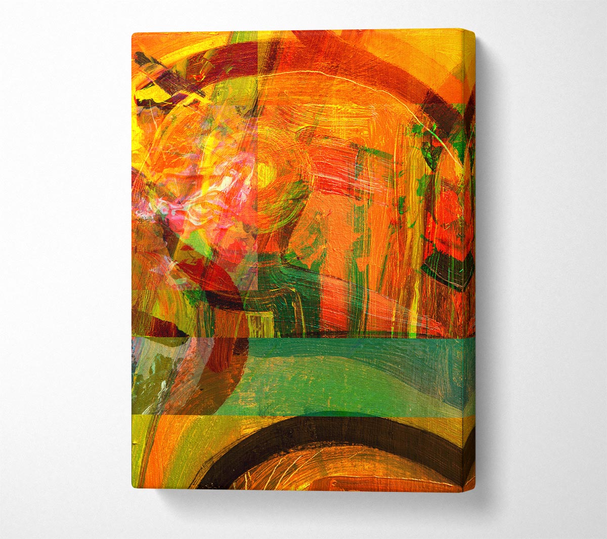 Sun God Canvas Wall Art