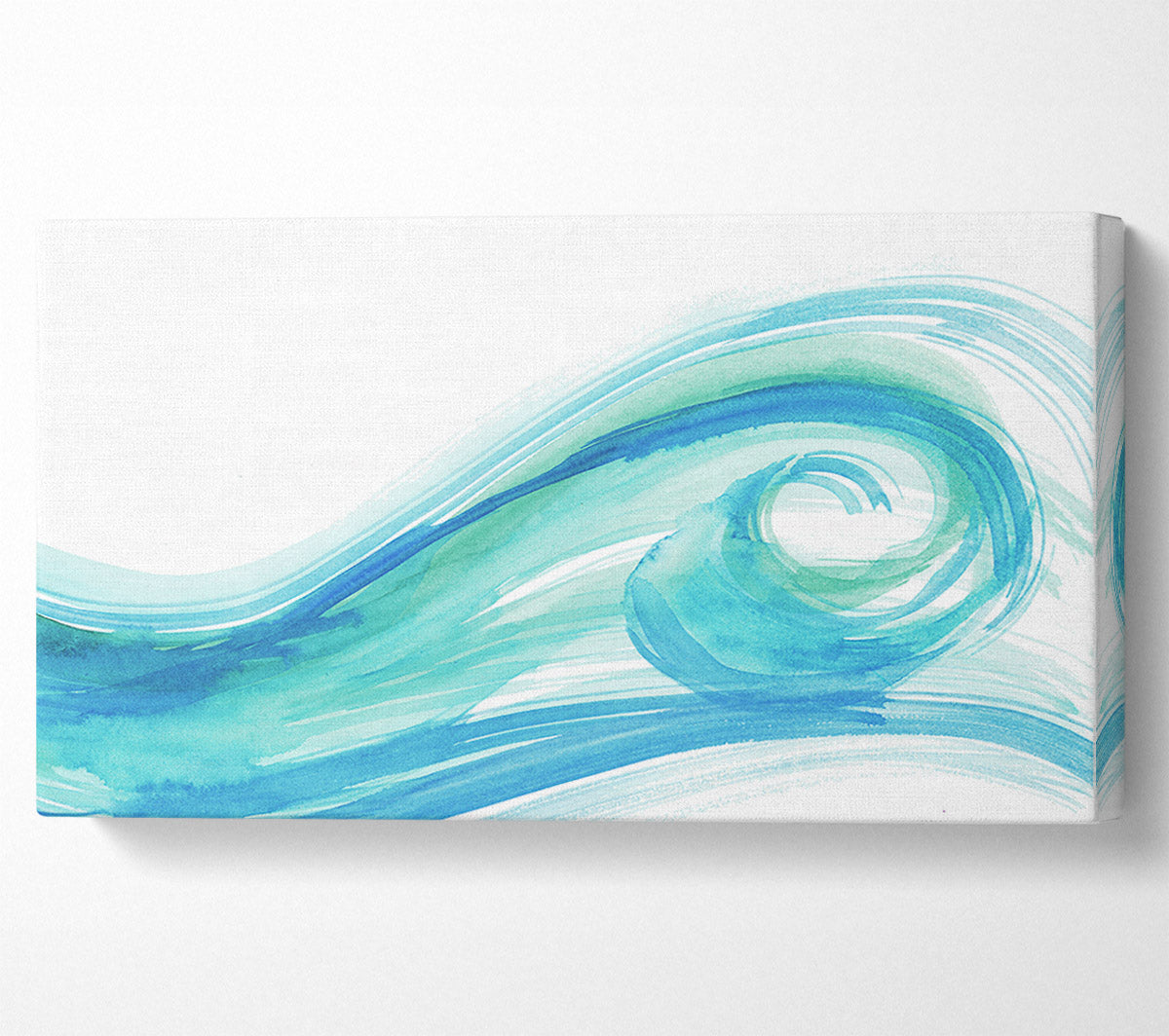 Wave Swirl Canvas Wall Art