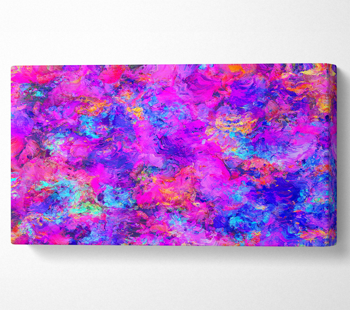 Pink Blast Canvas Wall Art
