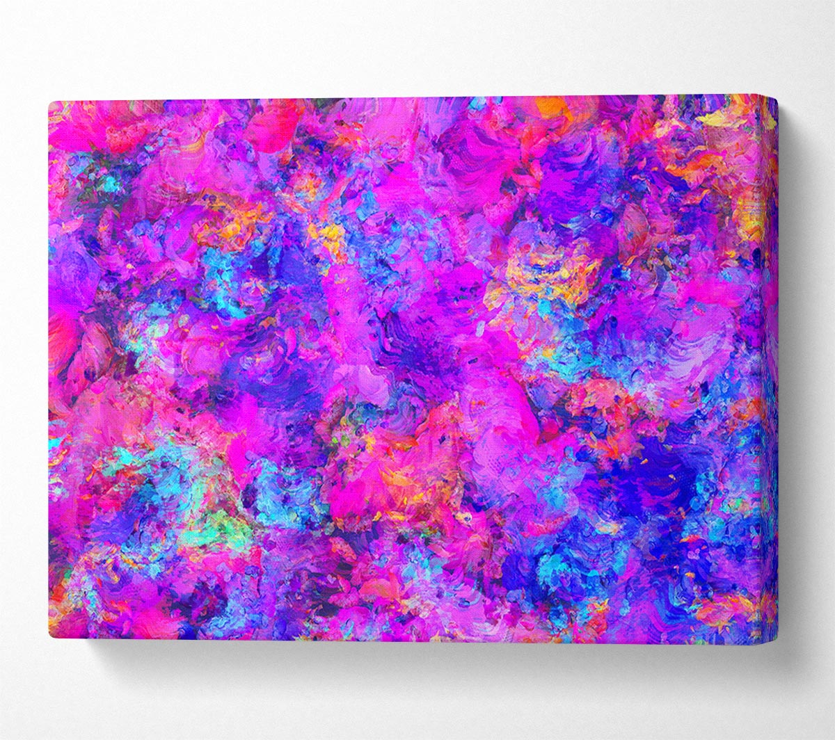 Pink Blast Canvas Wall Art