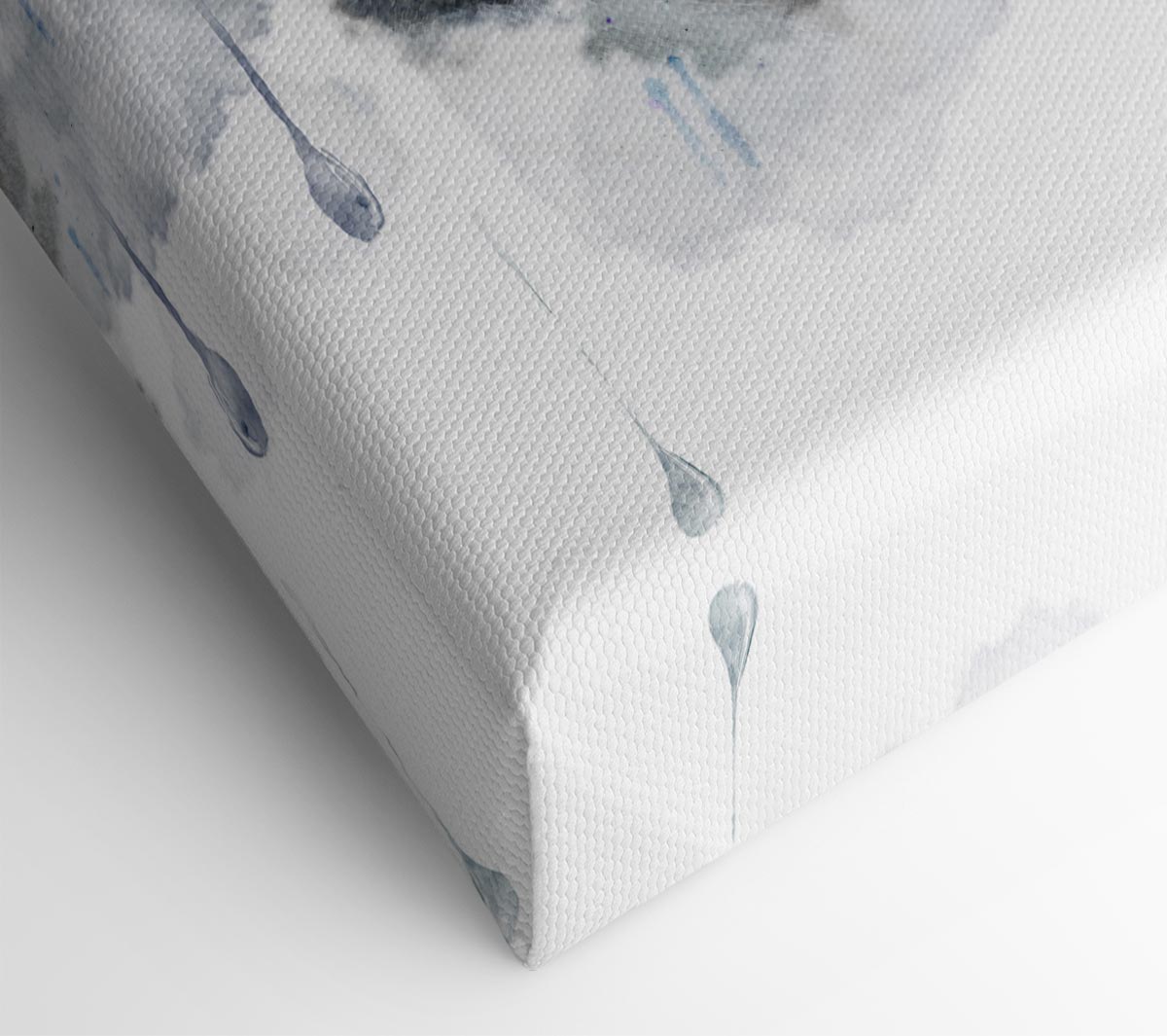 White Tiger Blue Eyes Canvas Wall Art