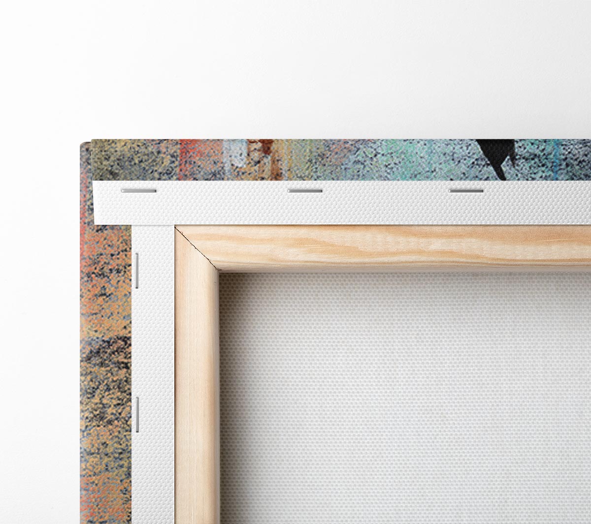 Seagull Perch Canvas Wall Art
