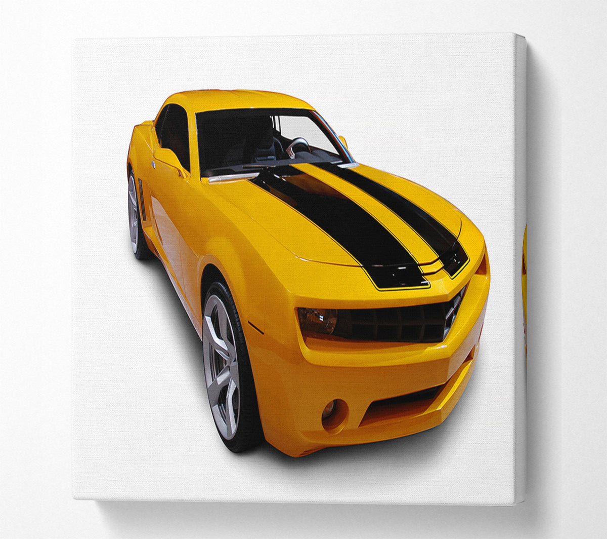 Bumblebee Chevrolet Camaro Canvas Art