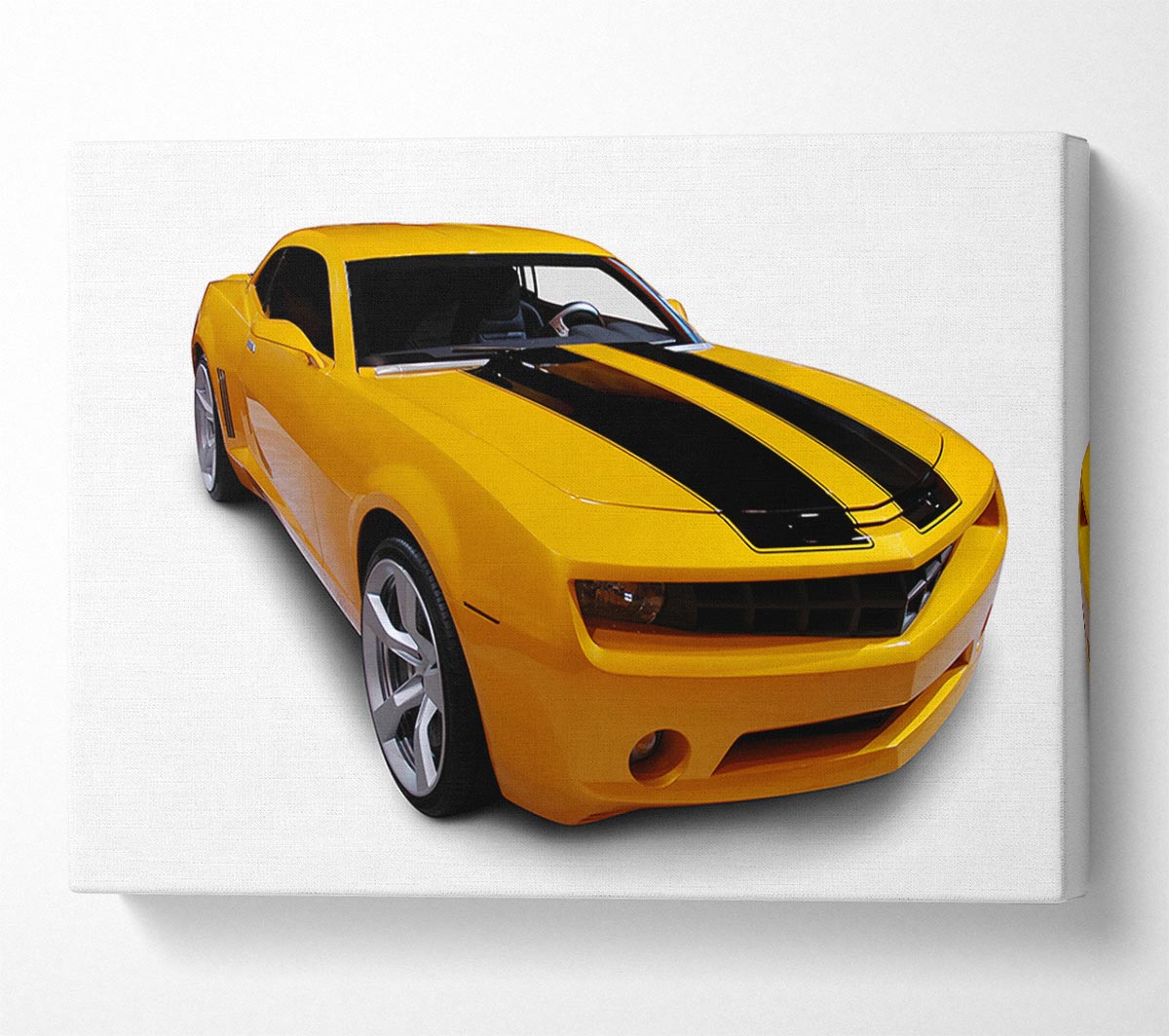 Bumblebee Chevrolet Camaro Canvas Art