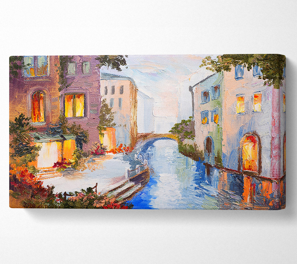 Watercolour Glow Canvas Wall Art