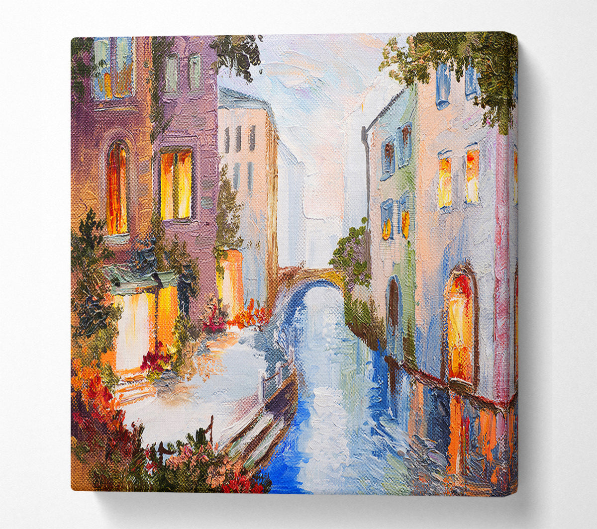 Watercolour Glow Canvas Wall Art