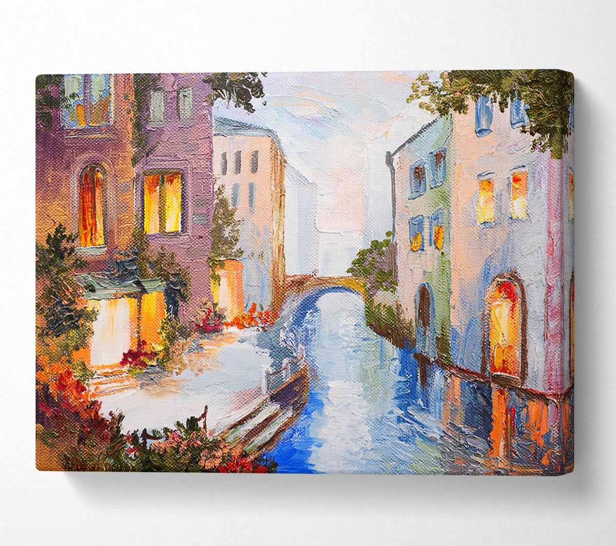 Watercolour Glow Canvas Wall Art