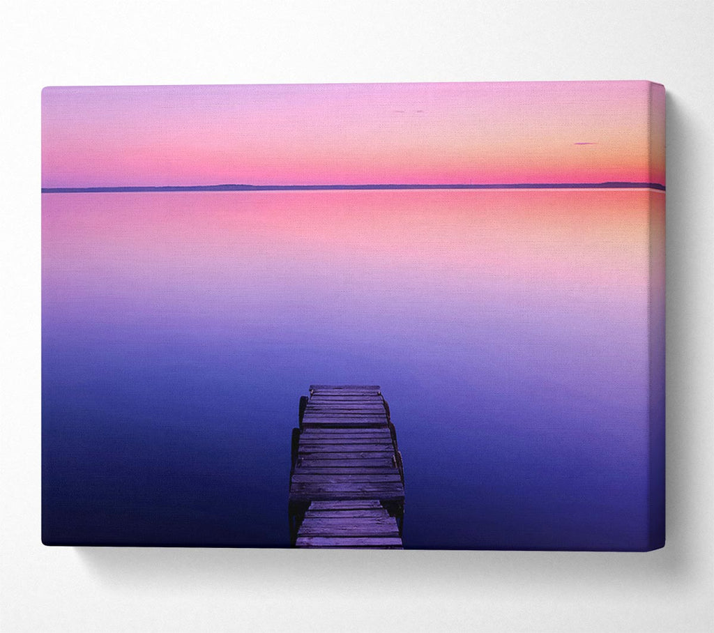 Stillness Of The Waters Canvas Wall Art