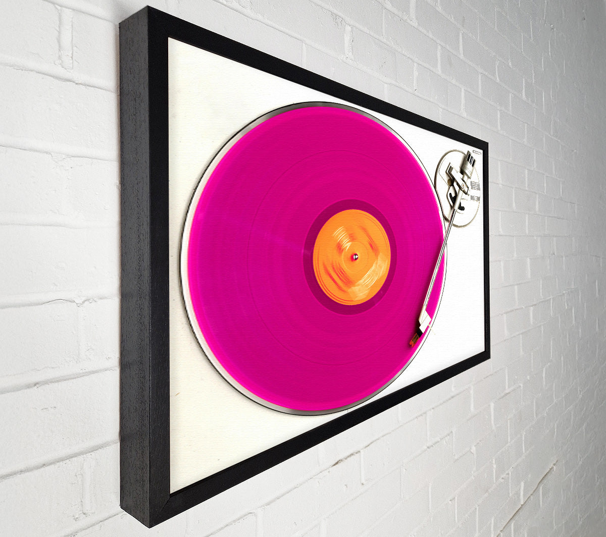 Pink Album Canvas Wall Art