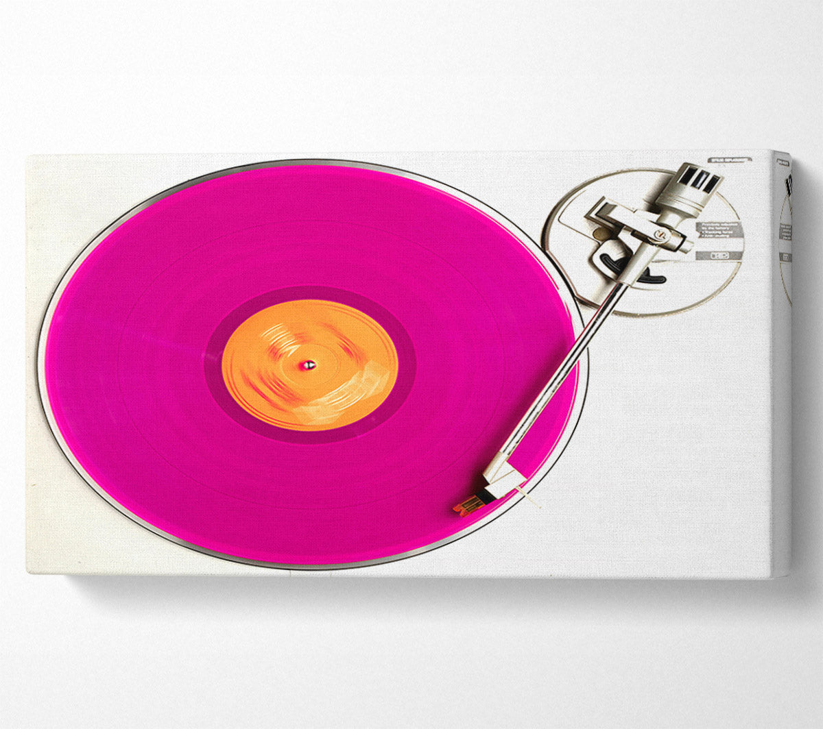 Pink Album Canvas Wall Art