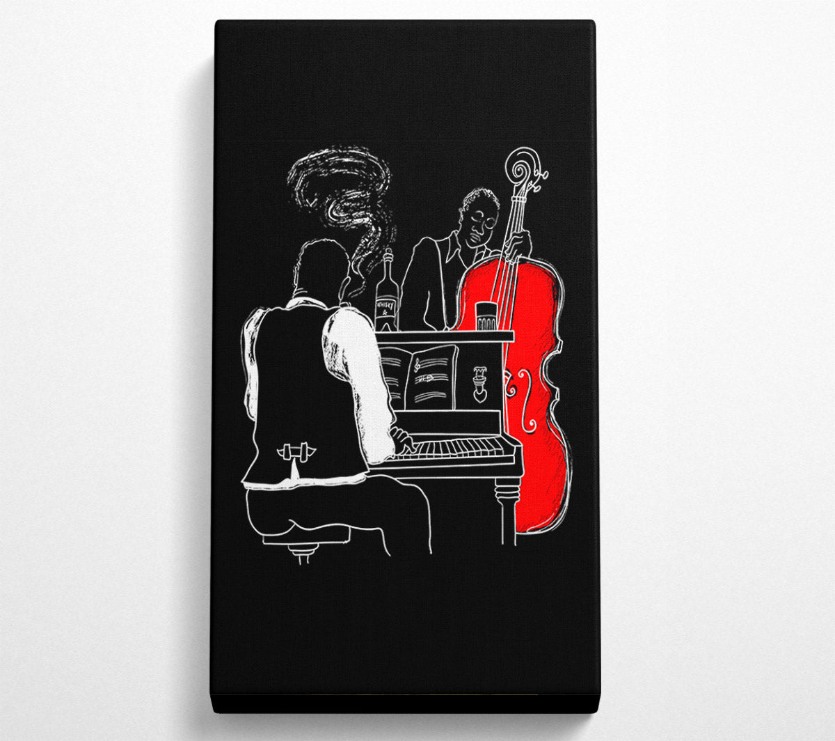 Playing The Blues 2 Canvas Wall Art